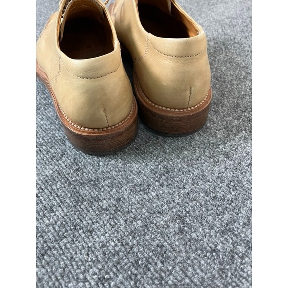 Fatte A Mano Per Musto Italy Oxford Yellow Light Khaki Long Dress Shoes‎ Sz 12 main image 11